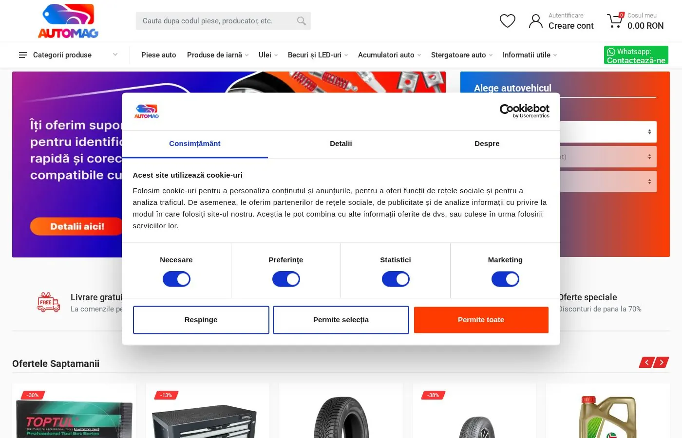AutoMag website preview